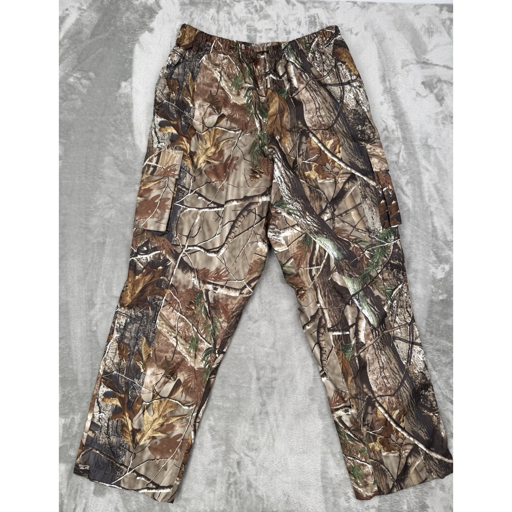 Field & Stream Cano Cargo Pants Mens Medium M Hunting Side Zip Realtree 90s Y2K - Picture 1 of 8